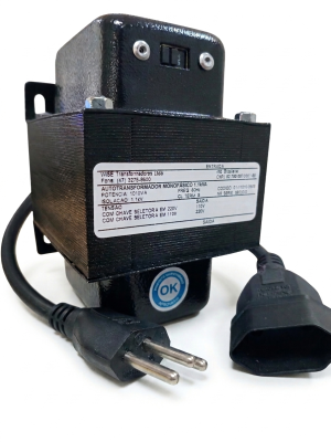Transformador 1.010VA/700W 110/220V 60Hz Mono 01-11010-0505 *
