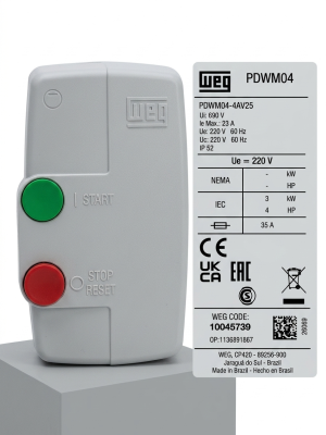 Chave PDWM .4,0 CV - 220 V Monofasica PDWM04-4AV25 10045739 *