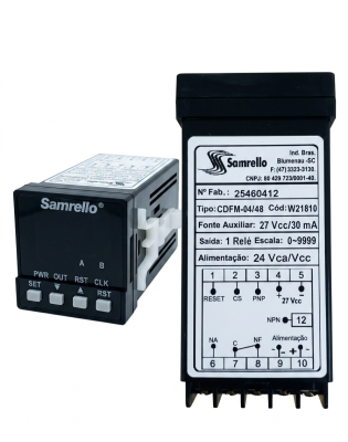Contador Digital 24VCA/CC CDFM-04/48 21810 *
