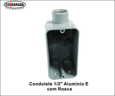 Condulete ..1/2" Aluminio E c/ Rosca 56102/001 *