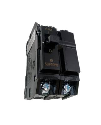 Disjuntor 2 x .50 A .3 kA (Soprano) ASM2-B050A *