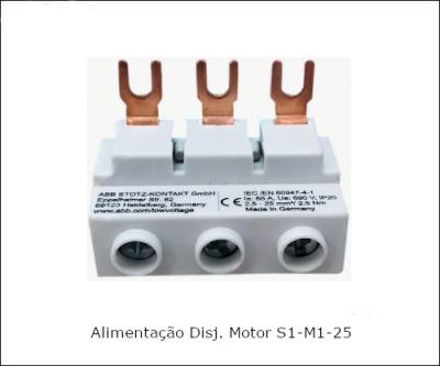 Alimentacao Disj. Motor S1-M1-25 *
