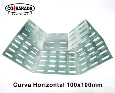 Curva Horiz. 100 x 100 mm #20 PZ 17886*