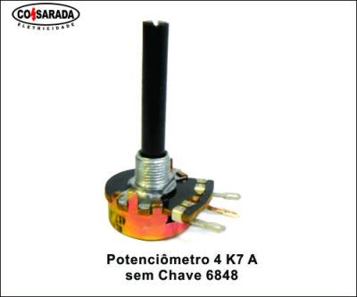 Potenciometro .4 K 7 s/ Chave *