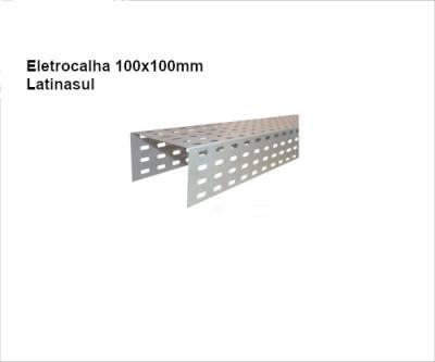 Eletrocalha 100 x 100 mm #20 G.F. 1534*