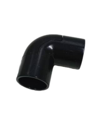 Curva .1/2" .90º PVC Preta c/ Janela 374 *