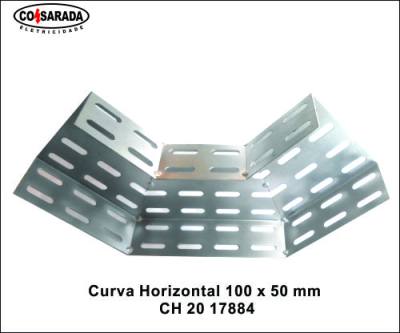 Curva Horiz. 100 x .50 mm #20 PZ 17884*
