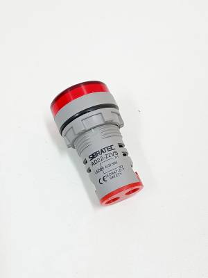 Voltimetro Digital AD22-22VS Vermelho 22MM 9200*