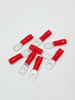 Terminal Anel 10,0 mm² Vermelho (6) 477 *