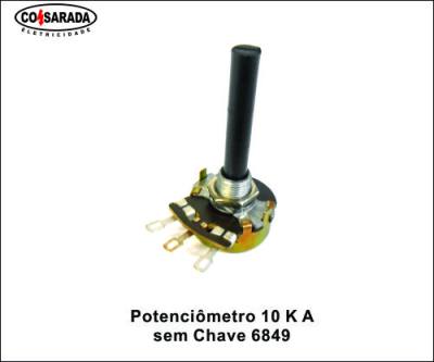 Potenciometro 10 K A s/ Chave *