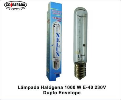 Lampada Halogena 1000 W E-40 Duplo Envelope 1259*