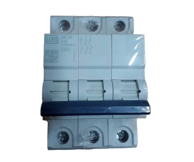 Disjuntor 3 x ..50 A .3 kA MDWP-C50-3 (Weg) 15265766 *