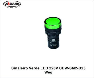 Sinaleiro .Verde LED 220V CEW-SM2-D23 10046531 *
