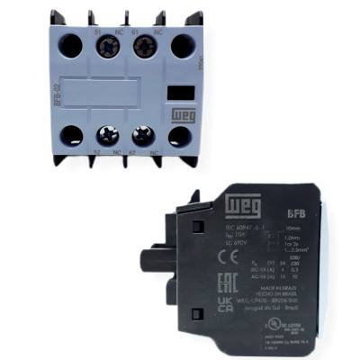 Bloco Contato 2 NF BFB-02 Contator 12122946*