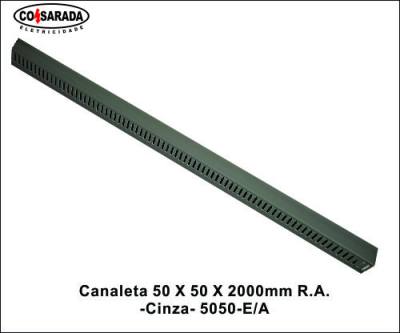 Canaleta .50 x 50 x 2.000 mm R.A Cinza 5050-E/A*