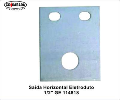 Saida Horizontal Eletroduto .1/2" PZ 114818*