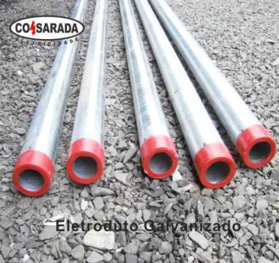 Eletroduto 3" Galvanizado NBR-5598 3 mts*