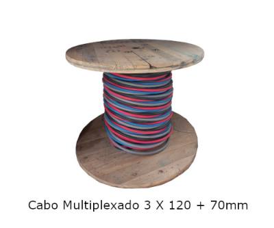 Cabo Multiplexado 3 x 120 + 70 mm² Isolado XLPE CMA0515NAZ-ALI*