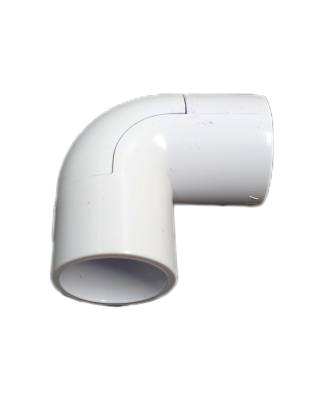 Curva .1/2" .90º PVC Branca c/ Janela 109*