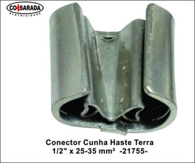 Conector Haste Terra Cunha 1/2" x 25-35 mm² 317019 *