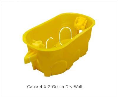 Caixa 4 x 2 Gesso Dry Wall 57500/071 *