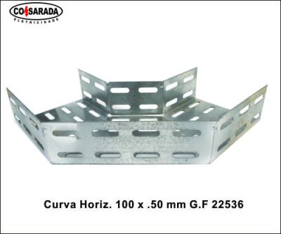 Curva Horiz. 100 x .50 mm 90° #20 G.F 22536*