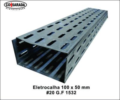 Eletrocalha 100 x .50 mm #20 G.F 1532*