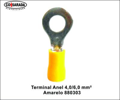 Terminal Anel .4,0/6,0 mm² Amarelo (5.3) 172*
