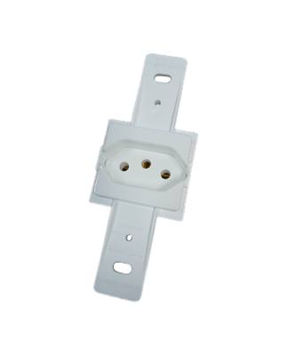 Tomada Emb 2 P + T 10 A .s/ Espelho Klin Branco 43001N1-5/13329377*