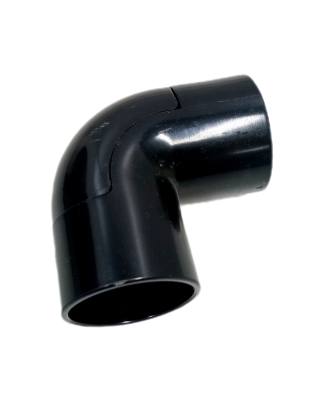 Curva 1" .90º PVC Preta c/ Janela 270*