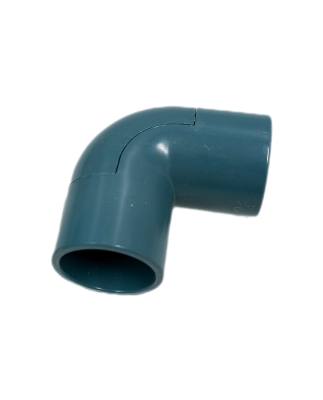 Curva .1/2" .90º PVC Cinza c/ Janela 102*