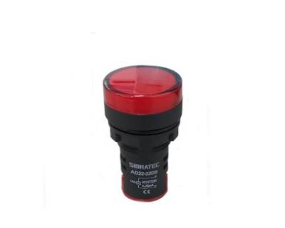 Sinaleiro .Vermelho LED 220V AD22-220V (9477) *