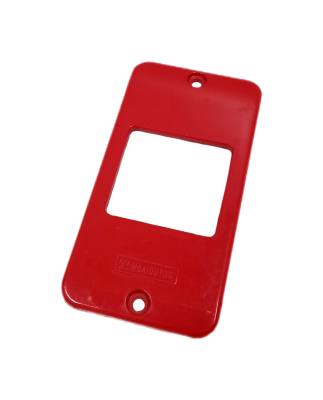 Espelho Cond .3/4" PVC 2 Teclas Vermelho 180 *