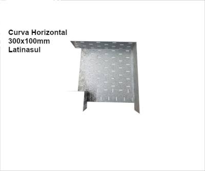 Curva Horiz. 300 x 100 mm 90° #18 PZ 17903*