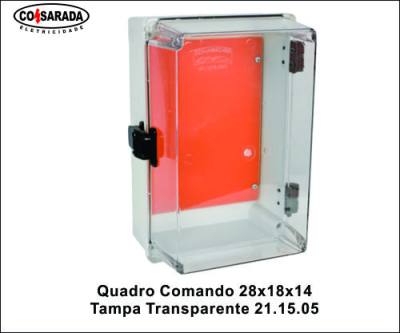 Quadro Comando .2818-14 Tampa Transparente 211505*