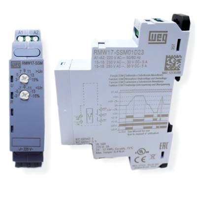 Rele Sub e Sobretensao Monofasico RMW17-SSM01D23 12735390*