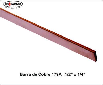 Barra de Cobre .179 A 1/2" x 1/4" 399 *