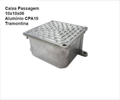Caixa Passagem .10 x 10 x 06 Aluminio CPA10 56123/001*