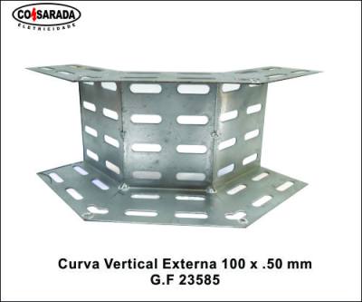 Curva Vert. Ext. 100 x .50 mm #20 G.F 23585*