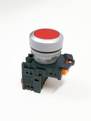 Botao Pulso Vermelho 1NF TN2BF-1B*