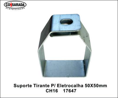Suporte Susp. Tirante .50 x 50 mm PZ #16 17647*