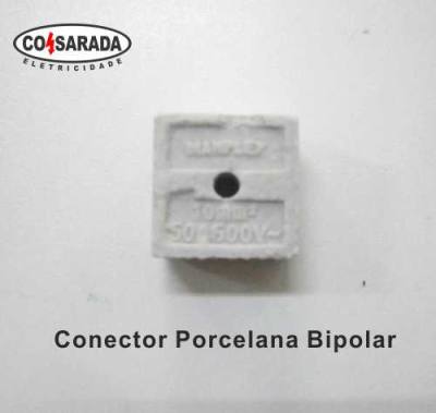 Conector Porcelana Bipolar 10 mm *