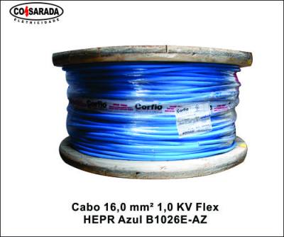 Cabo .16,0 mm² 1,0 kV Flex HEPR Azul B1026E-AZ*