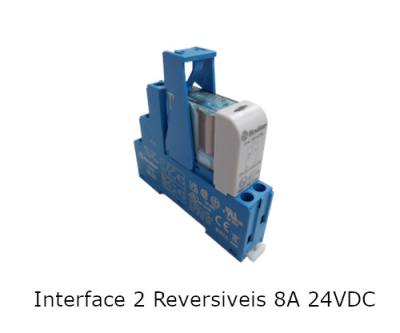 Interface 2 Reversiveis, 8 A 24 VDC 495270240050SPA *