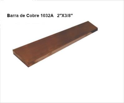 Barra de Cobre 1.032 A 2" x 3/8" CUBC043*