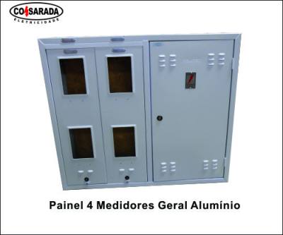 Painel .4 Medidores Geral Aluminio*
