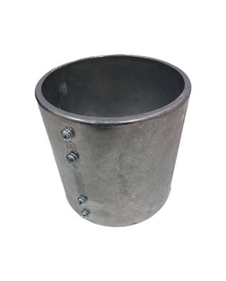 Luva 4" Lisa c/ Parafuso e Encaixe Aluminio 56131/010 *
