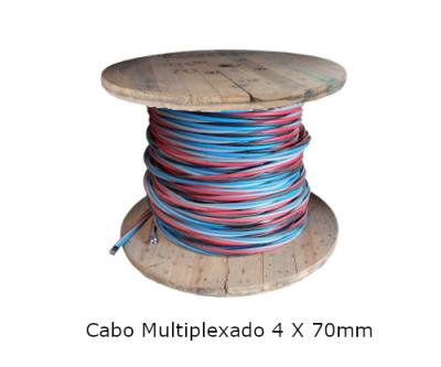 Cabo Multiplexado 4 x .70,0 mm² Isolado XLPE CMA0613NAZ-AL*