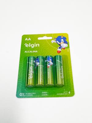 Pilha Alcalina AA 1,5V*