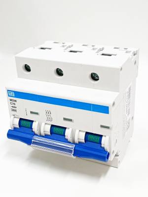 Disjuntor 3 x ..70 A .3 kA MDW-C70-3 (Weg) 11134791*